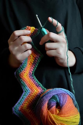 2.3K views · 110 reactions | Textured Chevron Crochet Stitch Tutorial Learn how to crochet the textured chevron stitch with this easy tutorial. This zigzag crochet stitch is perfect for blankets, scarves and other projects that require an interesting texture. https://www.dailycrochet.com/how-to-crochet-zig-zag-blanket/ | DailyCrochet.com | Facebook