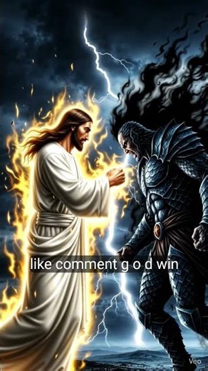 God vs. Devil: Who Will Win? 😱✝️