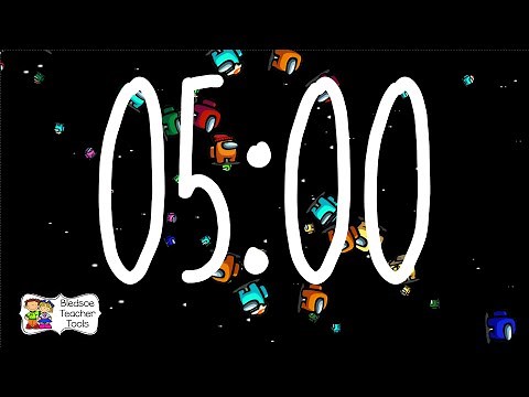 5 Minute Among Us Countdown Timer with Music and Alarm