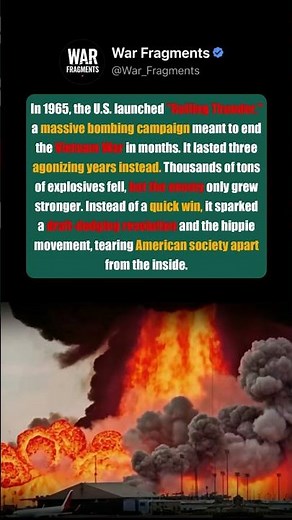 Rolling Thunder: The Bombing Campaign That Changed America Forever