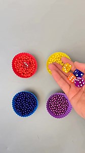 Sorting Colors Is So Satisfying! Colored 🎲 #satisfying #reels #Ball #Asmr #Short #Puzzle #Toys #Kids | Yola Yola