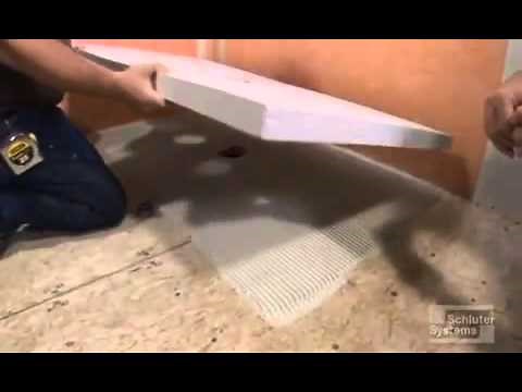 KERDI Shower Tray Installation