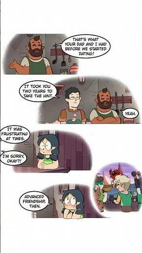 😍Willow Has a Crush on Hunter (The Owl House Comic) #theowlhouse #toh #lumity