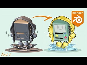 Toon! Course Two: 3D Modelling and Toon Shading BMO in Blender (Beginner tutorial) PART 1