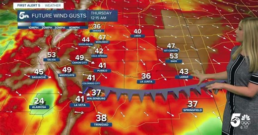 High wind warnings remain in effect until 7 am in southern Colorado