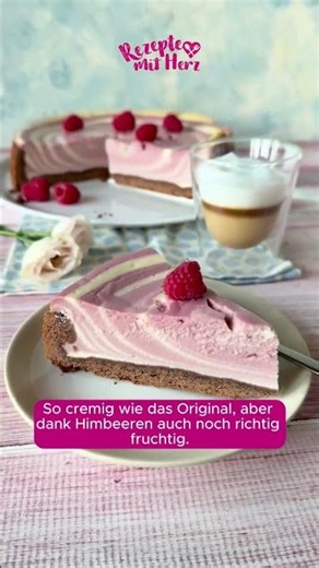 Rosa Zebra-Käsekuchen aus dem Thermomix®