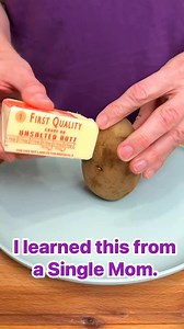 I learned this Potato hack from a Single Mom. This time-saving kitchen trick is created in the kitchen by Network Media, Hackity Hack Club and The Gooch. | Hackity Hack Club