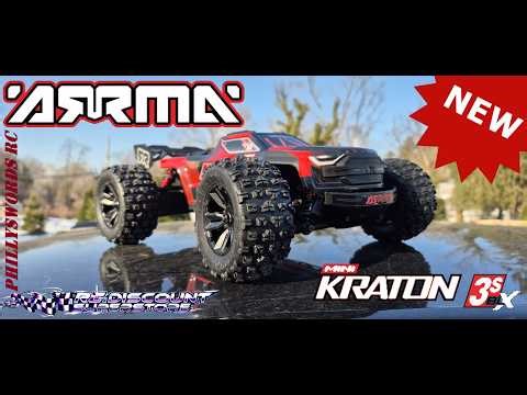 Arrma NEW Mini Kraton 1st Run is it any GOOD