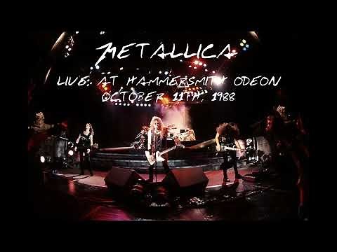 Metallica - Live at Hammersmith Odeon | Night 3 (1988) [AUD/SBD Matrix]