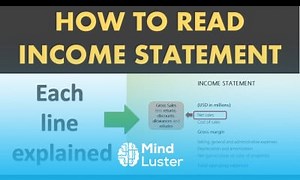 Mind Luster - Learn Income statement explained by Line