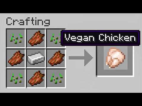 When a Vegan plays Minecraft...