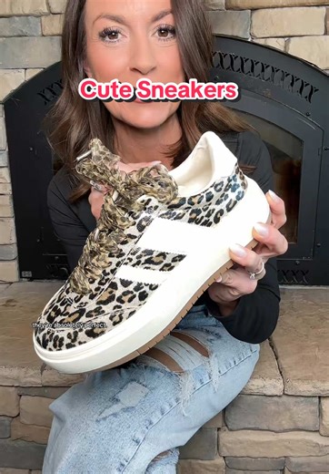 I’m obsessed with these leopard print sneakers! 😍 #sneakers #tennisshoes #cuteshoes #leopardprint #tiktokshopcreatorpicks @Project Cloud Shoes
