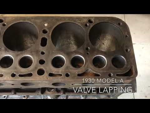 Model A Valve Lapping