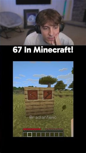 67 In Minecraft!