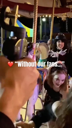 Without Our Fans, This Music Video Wouldn’t Exist… ❤️ #liliac #carousel #clowns #fans #video