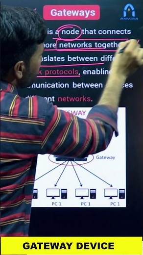 41. Gateway Device | computer networking by sampat sir #shorts #trending #viral