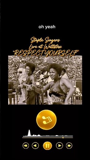 The Staple Singers perform their anthem “Respect Yourself” at Wattstax 1972