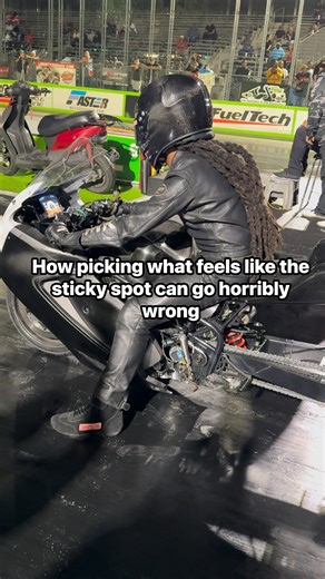 The drag strip can lie and there can be an awful lot of pressure on the person tasked with picking the sticky spot. | CycleDrag