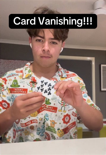Magical Card Vanishing Trick Tutorial