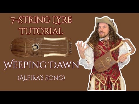 Weeping Dawn from Baldur's Gate 3 - Tutorial for 7-String Lyre