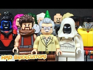 UPDATED CUSTOM LEGO MARVEL MINIFIGURE COLLECTION!