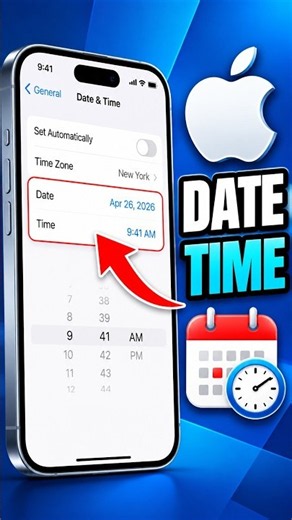 How to Change Date and Time on iPhone