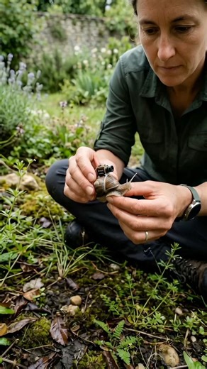 Inside a Snail’s Secret Tunnel System 🐌