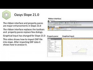 Oasys Slope Tutorial: Creating Slope analysis using DXF data
