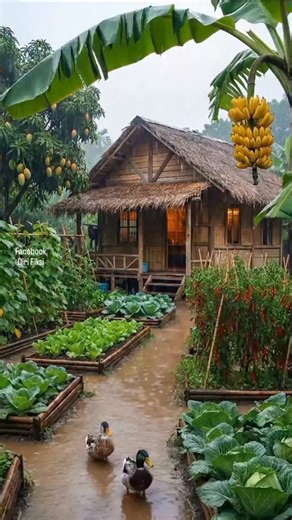 Diri Fiksi on Instagram: "Rainy Day #rain #RainyDay #rurallife"