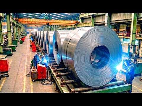 How Steel is Made: From Iron Ore to Finisshed Steel (Full Process)