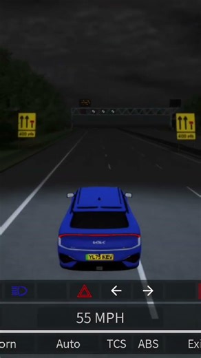 Just a night time drive on the m25 | Dorset county rp #roblox #motorway #m25