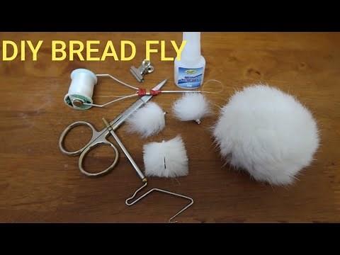 fly tying tutorial/bread fly/DIY