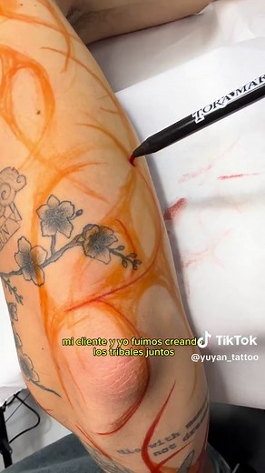 Diseño de Tatuajes Tribales en Brazo