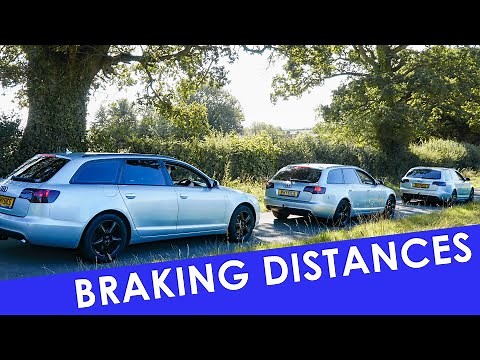 Braking Distance Explained - GCSE and A Level Physics