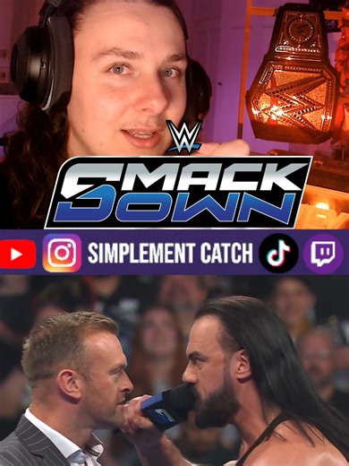 DREW MCINTYRE VA DETRUIRE NICK ALDIS LORS DE WWE SMACKDOWN #wwe #catch #wwefrance #wwesmackdown #drewmcintyre #nickaldis