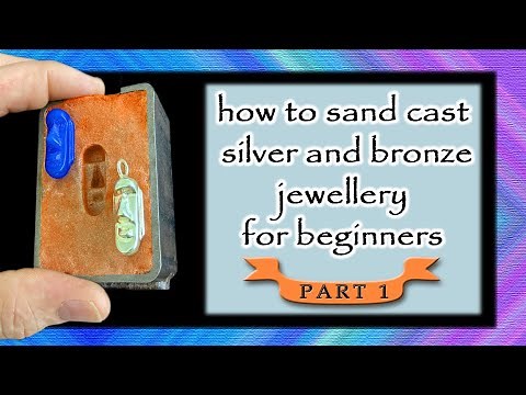 Delft clay casting silver and bronze jewellery tutorial (a detailed guide for beginners) part 1