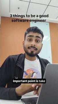 3 Things To Become A Good Software Engineer (Consistency, Build In Public, Ownership)