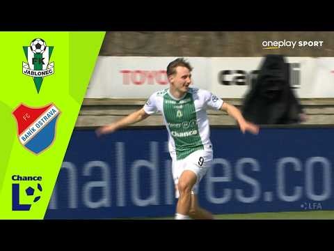 FK Jablonec - FC Baník Ostrava 4:1 (29. kolo)