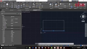 25.Drawing Lines Using UCS Relative Co-ordinates In AutoCAD