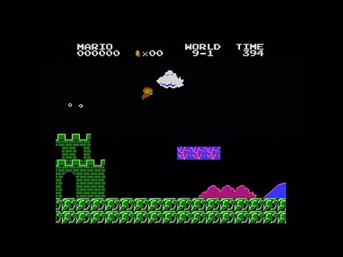 [FC] スーパーマリオブラザーズ 裏技 ワールド9-1