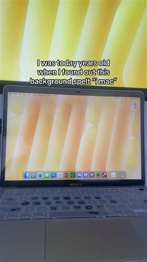 Discovering the Hidden Message in iMac Background