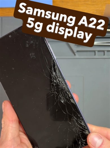 #samsung A22 5g #screen #replacement #techtok #repair #mobile #phone #phonerepair #phonerepairs #fix #fixing #cleaning