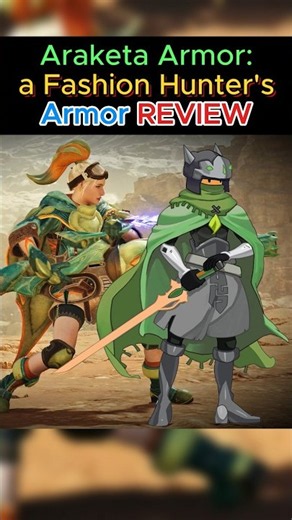 Araketa Armor is Cute & Comfy - Fashion Hunter Review | Monster Hunter Wilds Ascendance #mhwilds