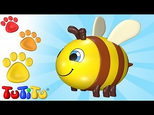 TuTiTu Animals | Animal Toys for Children | Bee and Friends - Videos For Kids