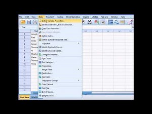 How to Define Variables in SPSS