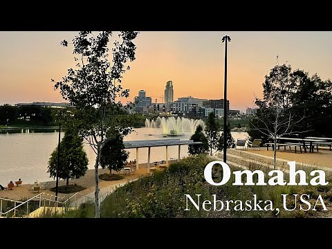 Omaha, USA 🇺🇸, Walking Tour [4K | 60fps]