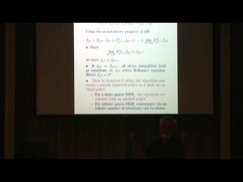 Lecture 2 Part 1: Approximate Dynamic Programming Lectures by D. P. Bertsekas