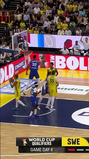 You better box out or Wemby will make you pay 😳 #FIBAWC
