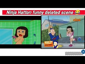 NINJA HATTORI FUNNIEST DELETED SCENE 😂 ll cartoon funniest memes ll #cartoon #ninjahattori