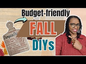 3 FALL WOOD DIY DECOR | Dollar General Reversible | What Wood You Make